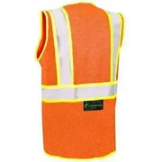 Chaleco Jersey de Alta Visibilidad ANSI TIPO R CLASE 2 - JYRSA SR-1210 - DIBAMEX