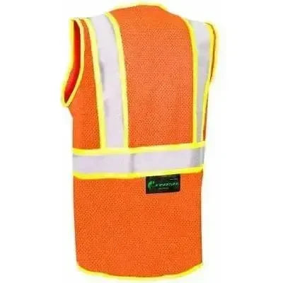 Chaleco Jersey de Alta Visibilidad ANSI TIPO R CLASE 2 - JYRSA SR-1210 - DIBAMEX