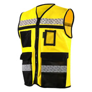 Chaleco de Seguridad Industrial Rescatista Alta Visibilidad JYRSA SR-2048 - DIBAMEX