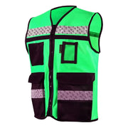 Chaleco de Seguridad Industrial Rescatista Alta Visibilidad JYRSA SR-2048 - DIBAMEX
