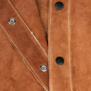 Chaqueta / Chamarra Para Soldador de Carnaza Premium Black Stallion 30WC - DIBAMEX