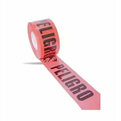 Cinta Barricada Roja Leyenda "PELIGRO" 300m - JYRSA JYR-1191 - DIBAMEX