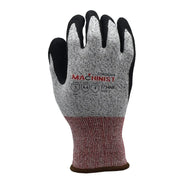 Guantes Machinist Resistente al Corte Nivel A4 con Palma de Látex Rugoso - Cordova Safety 3734NR - DIBAMEX