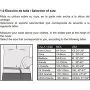 Faja Soporte Sacrolumbar Elástica Con Tercer Cinturón - JYRSA JYR-825-3C - DIBAMEX