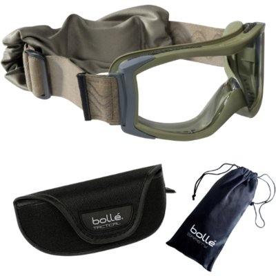 Goggles Balísticos Tácticos Militar Anti Empaño Platinum X1000 - Bolle Safety 40133 - DIBAMEX