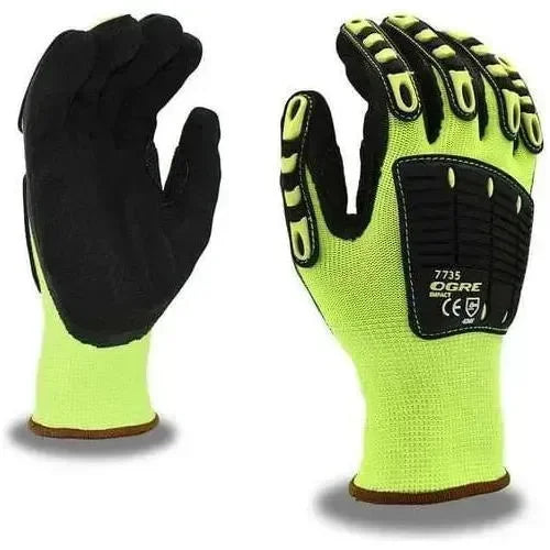 Guantes Anti Impacto OGRE con palma de Nitrilo - Cordova Safety 7735 - DIBAMEX