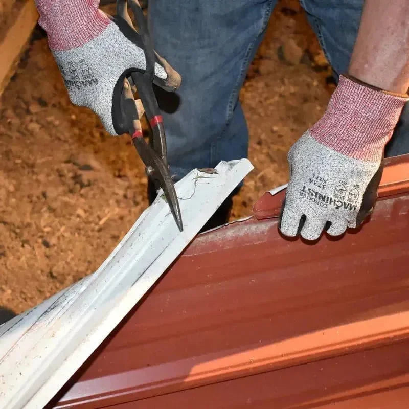 Guantes Machinist Resistente al Corte Nivel 5 con Palma de Nitrilo - Cordova Safety 3734 - DIBAMEX