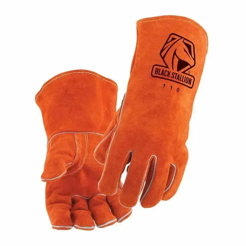 Guantes Para Soldador Black Stallion 110 Para Soldadura Con Varilla - DIBAMEX