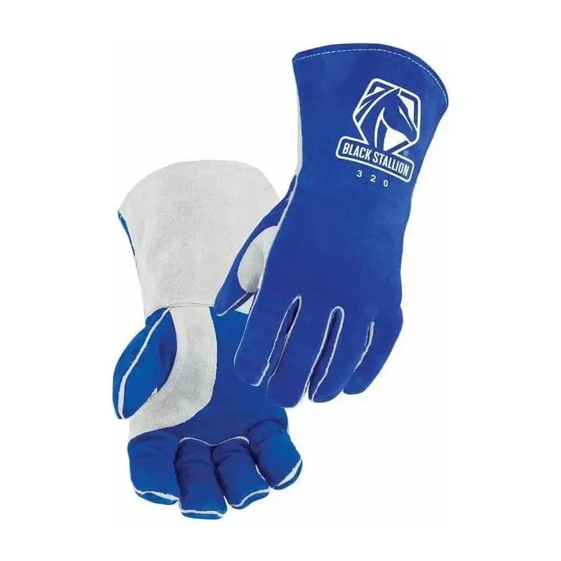 Guantes Para Soldador Black Stallion 320 Para Soldadura Con Varilla - DIBAMEX