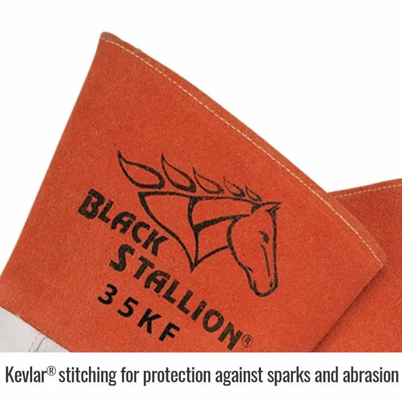 Guantes Para Soldador Black Stallion 35KF para Soldadura TIG - DIBAMEX