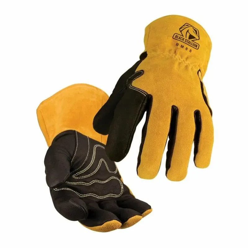 Guantes Para Soldador Black Stallion BM88 para Soldadura MIG - DIBAMEX