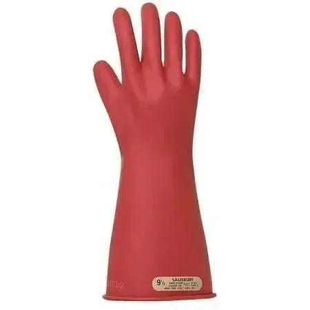 Guantes Dieléctricos Aislados de Caucho Bajo Voltaje de Clase 00 de 11", CPA LRIG-00-11 - DIBAMEX