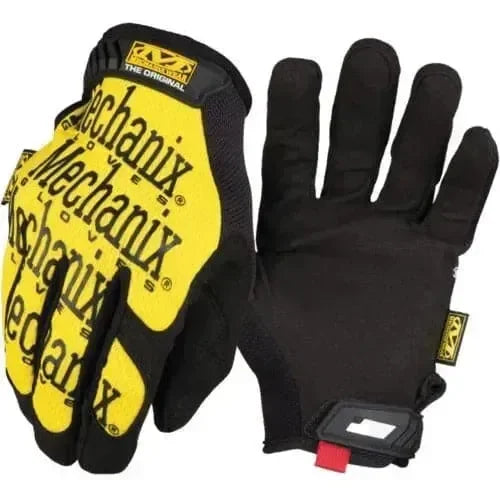 Guantes Mecánicos Mechanix Wear "El Original" MG-01 Amarillo - DIBAMEX