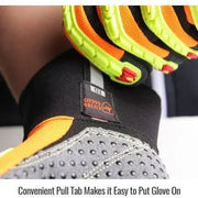 Guantes ToolHandz MAX Anti Corte Nivel 7, Anti Impactos - Black Stallion GX2126-OB - DIBAMEX