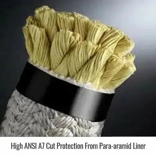 Guantes ToolHandz MAX Anti Corte Nivel 7, Anti Impactos y Vibración - Black Stallion GX2327-OB - DIBAMEX