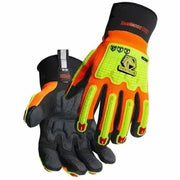Guantes ToolHandz MAX Anti Corte Nivel 7, Anti Impactos y Vibración - Black Stallion GX2327-OB - DIBAMEX