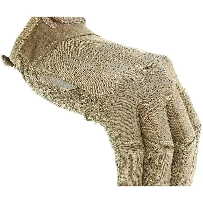 Guantes Ventilados de Tiro Deportivo Tácticos Mechanix Wear Speciality Vent Coyote MSV-72 - DIBAMEX