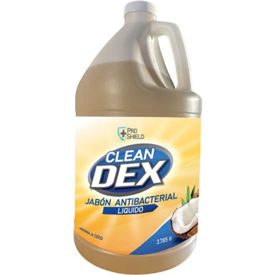 Jabón antibacterial liquido CLEANDEX, 1 galón ( 3.785L) - DIBAMEX