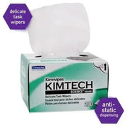 Kimwipes Toallas Limpiadoras de Baja Pelusa - 1 Capa, 4.4 x 8.4" Kimtech 34155 - DIBAMEX