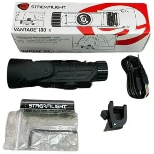 Lámpara Bombero Streamlight Vantage 180 X USB con Batería Recargable - 88913 - DIBAMEX