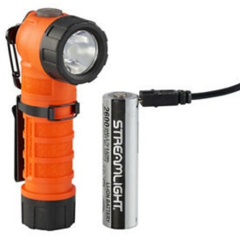 Lámpara de Mano Táctica Streamlight POLYTAC 90X USB con Batería Recargable - DIBAMEX