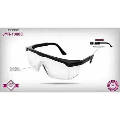 Lente de Seguridad "SARGENTO" Mica Clara Jyrsa JYR-1380C - DIBAMEX