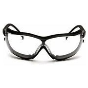 Lentes de Seguridad Convertibles a Goggles V2G Anti Empaño - Pyramex GB1810ST - DIBAMEX