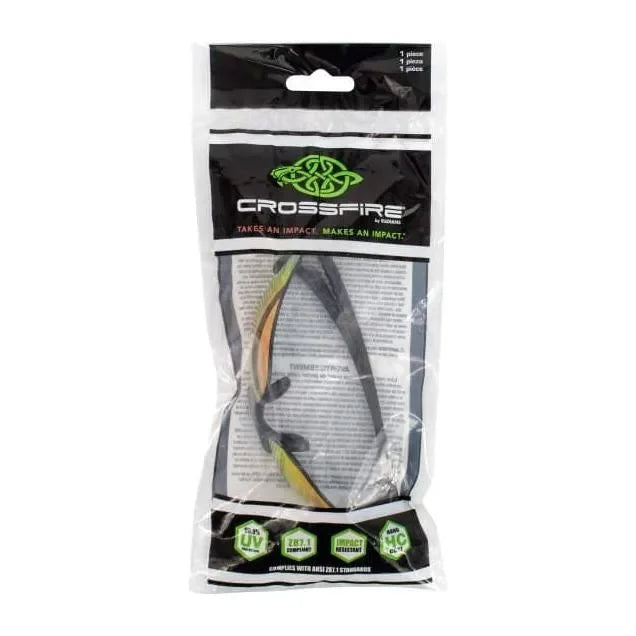 Lentes de Seguridad Crossfire ES4 Premium: Alta Definición con Elegancia en Mica Rojo Espejo - Radians 2169 - DIBAMEX