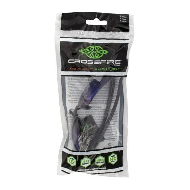 Lentes de Seguridad Crossfire ES5 Premium Mica Azul Espejo - Radians 2968 - DIBAMEX