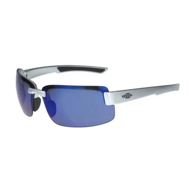 Lentes de Seguridad Crossfire ES6 Mica Azul Espejo - Radians 442208 - DIBAMEX