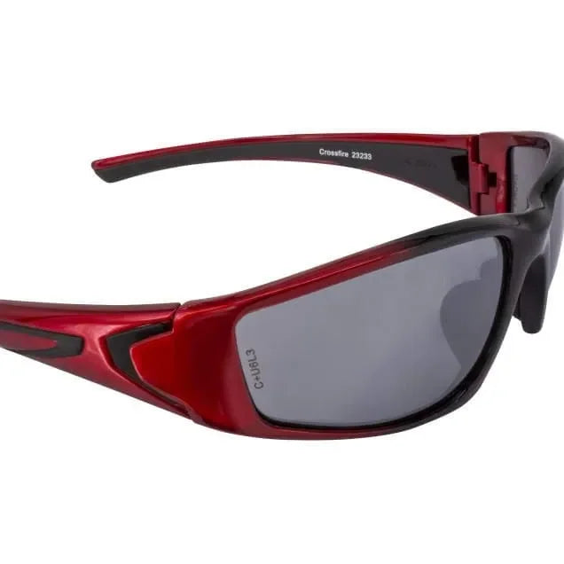 Lentes de Seguridad Crossfire RPG Premium, Mica Plata Espejo - Radians 23233 - DIBAMEX