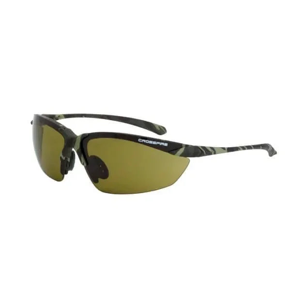 Lentes de Seguridad Crossfire Sniper Camo Mica Verde Alta Definición - Radians 91721 - DIBAMEX