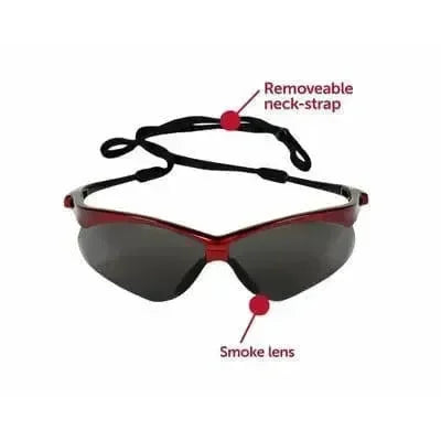 Lentes De Seguridad Deportivos Lente Oscuro Nemesis 22611 - DIBAMEX