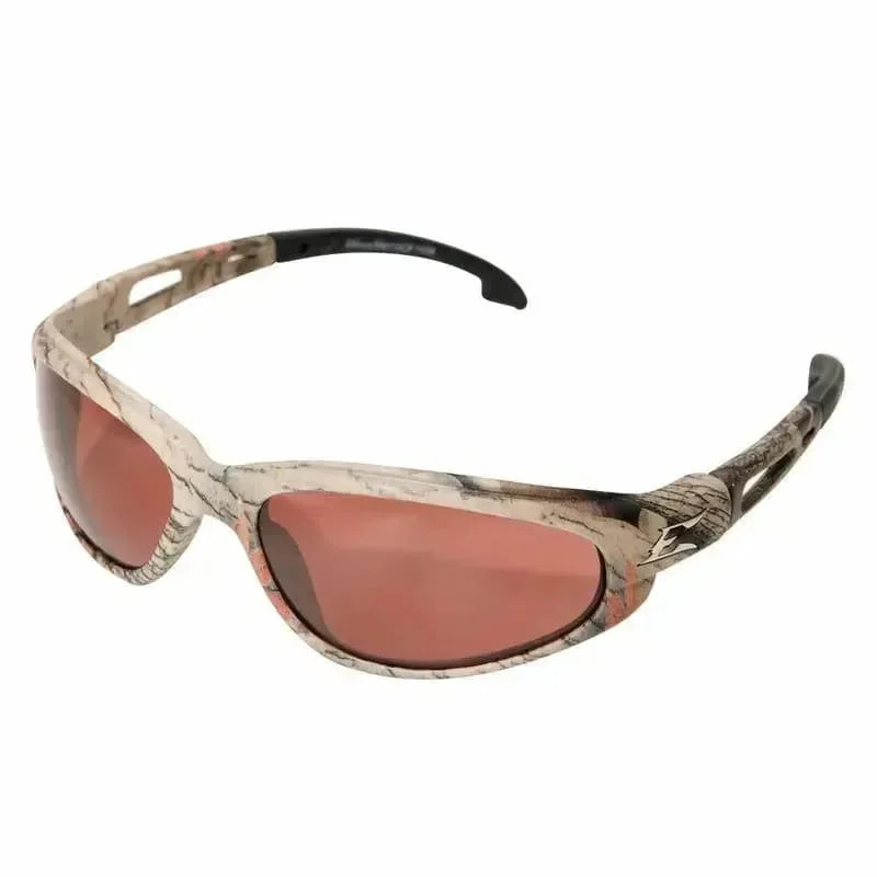 Lentes de seguridad Edge SW115CF Dakura - Montura de camuflaje - Lente de cobre - DIBAMEX