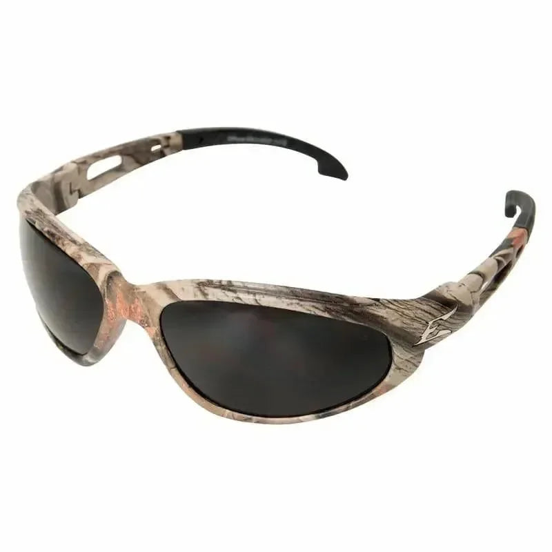 Lentes de seguridad Edge SW116CF Dakura - Montura de camuflaje - Lente ahumado - DIBAMEX