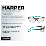 Lentes de Seguridad HARPER Armazón Graduable - Bolle Safety - DIBAMEX