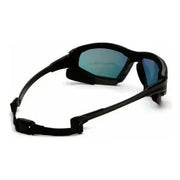 Lentes de Seguridad HIGHLANDER PLUS Rojo Espejo Anti Empaño H2X - Pyramex SBG5055DT - DIBAMEX