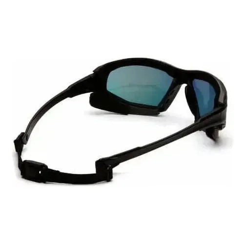 Lentes de Seguridad HIGHLANDER PLUS Rojo Espejo Anti Empaño H2X - Pyramex SBG5055DT - DIBAMEX
