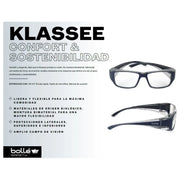 Lentes de Seguridad KLASSEE Armazón Graduable - Bolle Safety - DIBAMEX