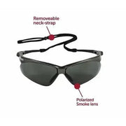 Lentes De Seguridad Polarizados Smoke - Nemesis 28635 - DIBAMEX