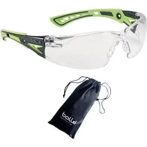 Lentes De Seguridad Rush+ Anti Empaño - Bolle Safety 40256 - DIBAMEX