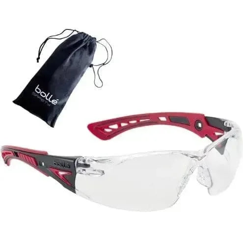Lentes De Seguridad Rush+ Anti Empaño - Bolle Safety 41080 - DIBAMEX