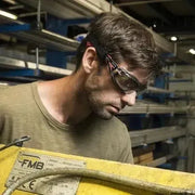 Lentes De Seguridad Rush+ Correa Ajustable Anti Empaño - Bolle Safety 40252 - DIBAMEX