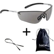 Lentes De Seguridad SILIUM Obscuros Anti Empaño - Bolle Safety 40074 - DIBAMEX