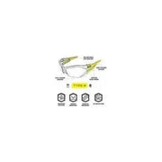 Lentes De Seguridad Táctico Mechanix Wear Type-V Anti Empaño- Seleccionar Color de Mica - DIBAMEX