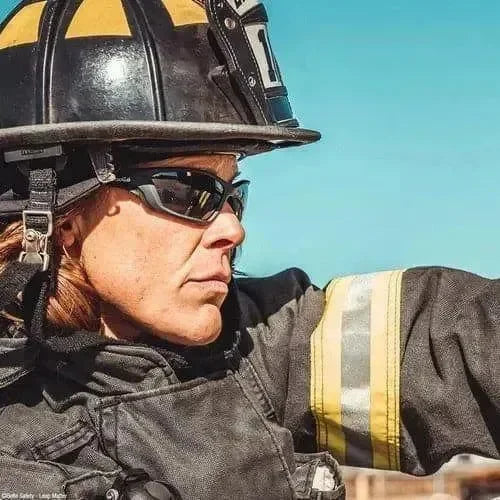 Lentes De Seguridad Tácticos Balísticos SWAT Anti Empaño Obscuros - Bolle Safety 40137 - DIBAMEX