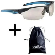 Lentes De Seguridad TYRON Anti Empaño Platino - Bolle Safety 40305 - DIBAMEX