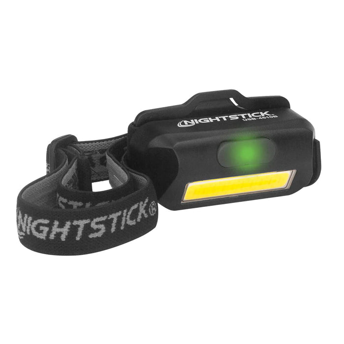 Linterna de Cabeza / Frontal, Recargable USB de Inundación Múltiple - Nightstick - DIBAMEX