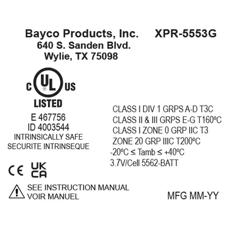 Linterna de Cabeza/Frontal Intrínsecamente Segura Recargable USB Luz Dual - Nightstick - DIBAMEX