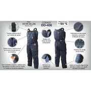 Pantalón Termoaislante con Peto -50°C - JYRSA DD-406 - DIBAMEX